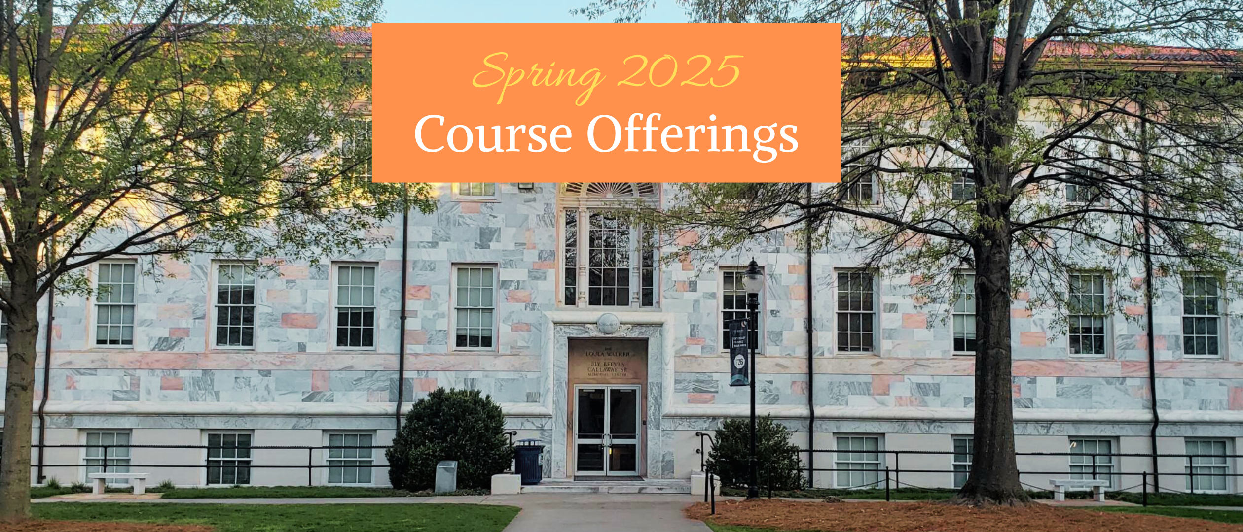 Spring 2025 Course Offerings