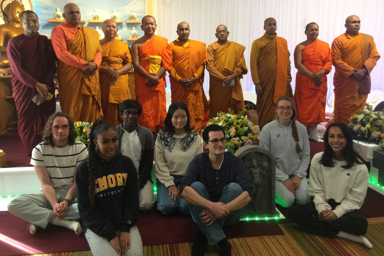 Professor Upali class course to the Stonecrest Buddhist Vihara